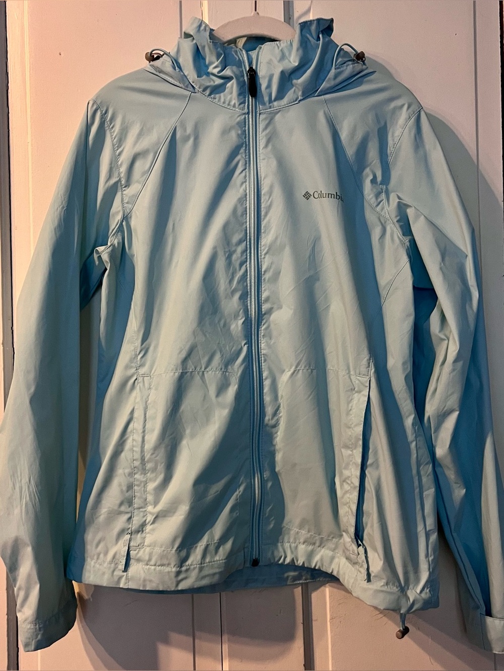 Columbia Women’s Nylon Switchback Rain Jacket 🩵☔️
